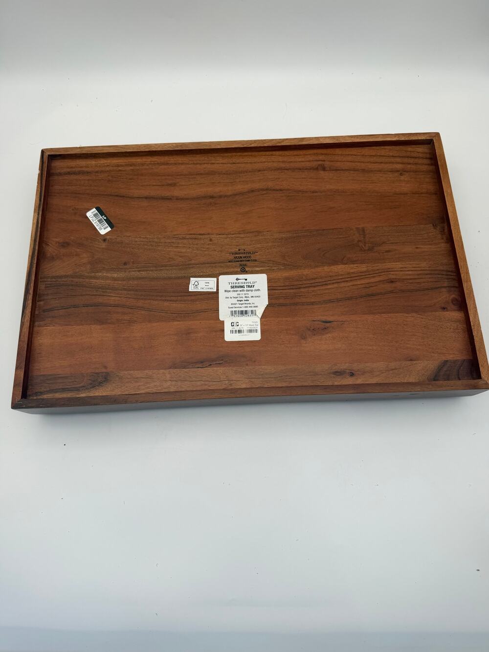 Threshold Serving Tray Brown NWT